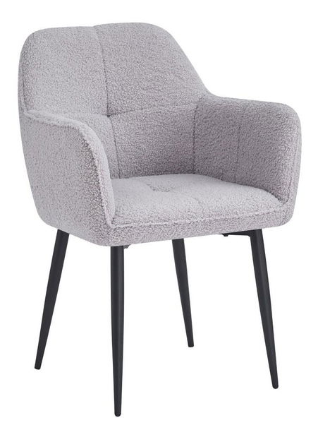 Étkezőszék Semir (szürke + fekete)