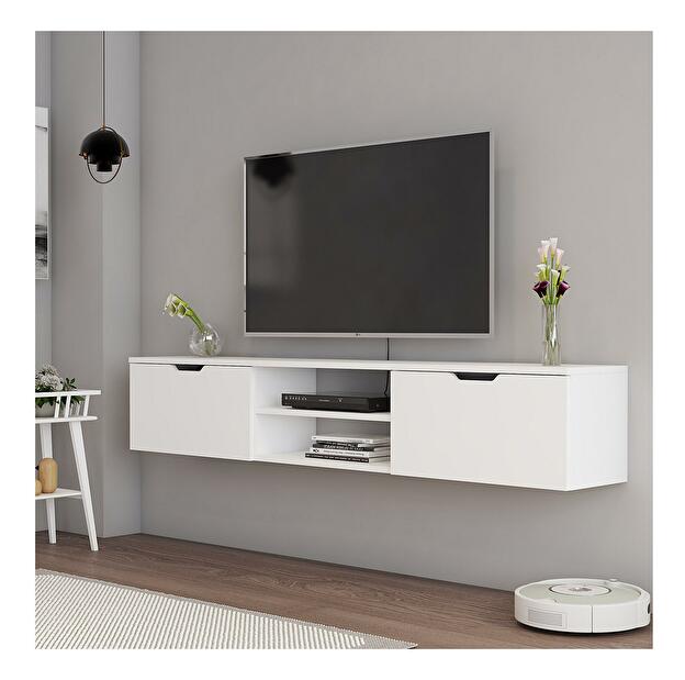 TV asztal/szekrény Lenive 2 (fehér) 