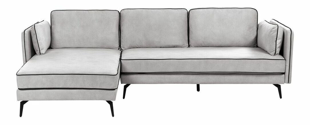 Rohová sedacia súprava Askel (sivá) (P)