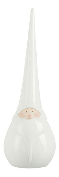 Figurína Jolipa Vianočná postavička Nordic Bliss (17x17x52cm) (Biela)