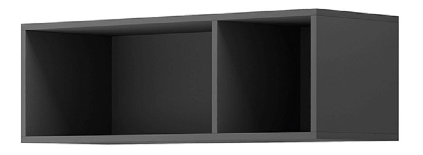 Uzavretá polička Svaren ER 90 (grafit)