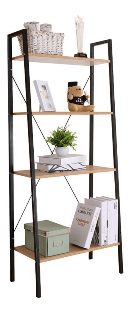 Regal Theo (hrast + crna)