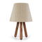 Stolna lampa Woodarella 3 (krem + orah)