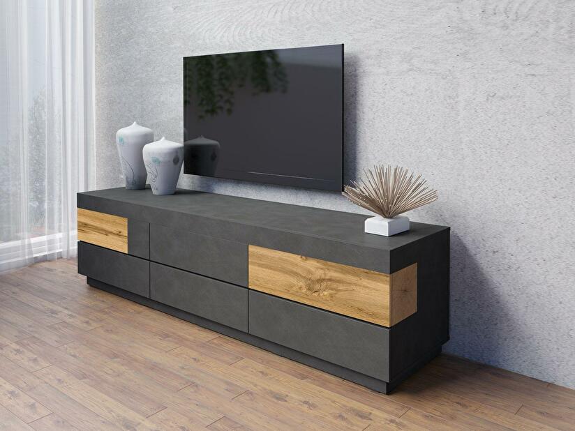 Mobilier living Stacey Typ 15 (matera + stejar wotan)