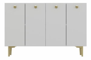 Skrinka Betia (biela + zlatá)