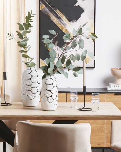 Vază 34 cm Colt (Alb)