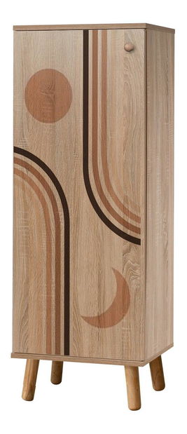 Ormarić za obuću Beside 15 (hrast sonoma)