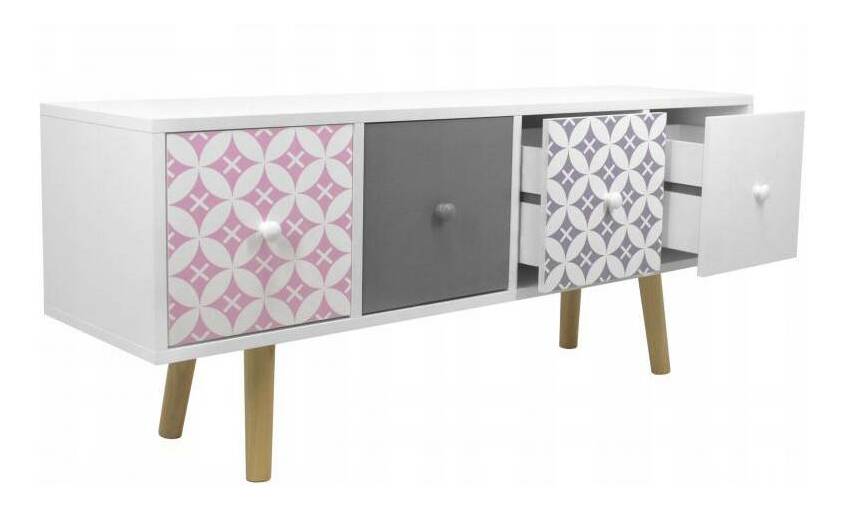 Komód Raynold (fehér)