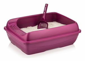 Mačací záchod Catty (ružová)