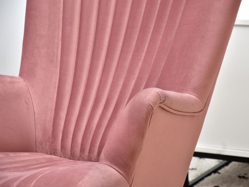 Dizajnové kreslo Lanzaris (zlatá)