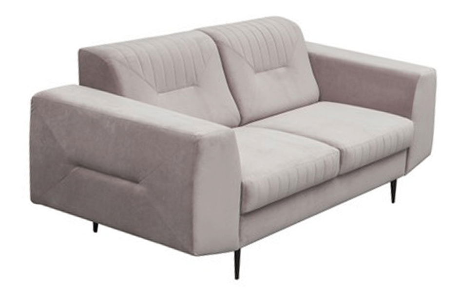 Pohovka dvojsedačka Lysenia (világosszürke)