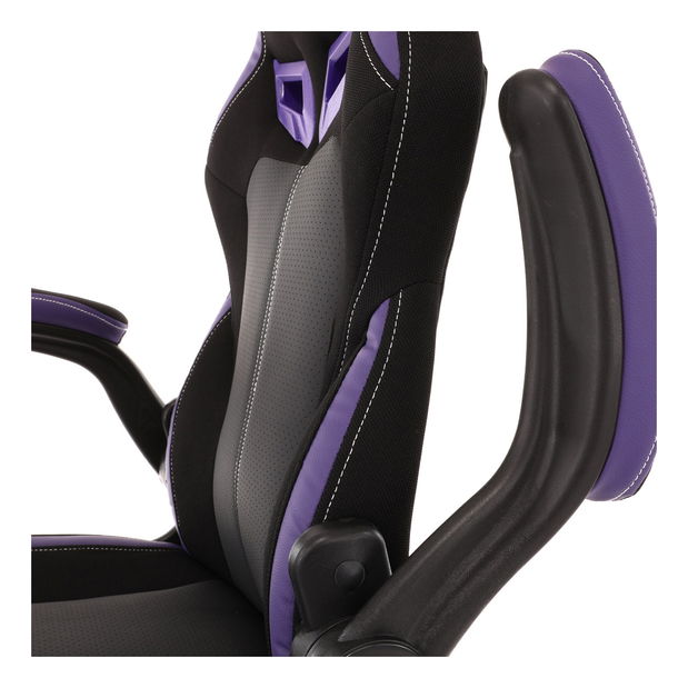 Fotoliu de birou/gaming Yzix-Y352-PUR (Negru + Violet)