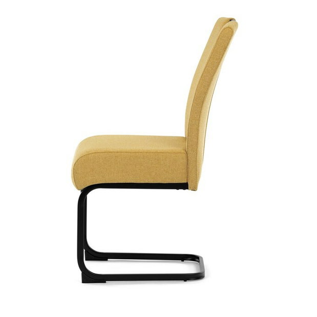 Jedálenská stolička Damion (žltá)