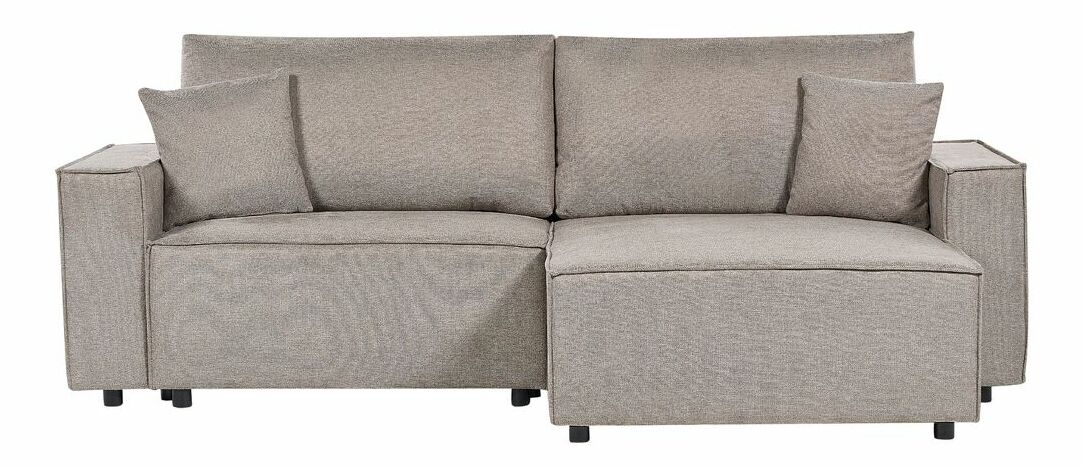 Sarokkanapé Karina (szürkésbézs) (B)