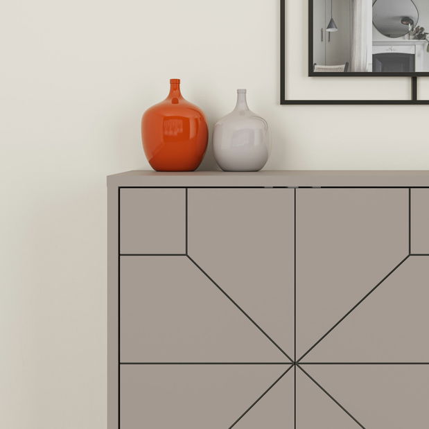 Dulap stejaren 1 (mokka deschis)