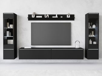 Nábytok do obývacej izby Selwyn II (grafit)