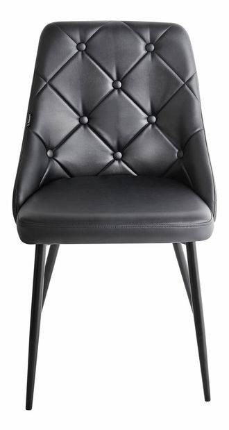 Set blagovaonskih stolica 2 kom. Valero (crna)