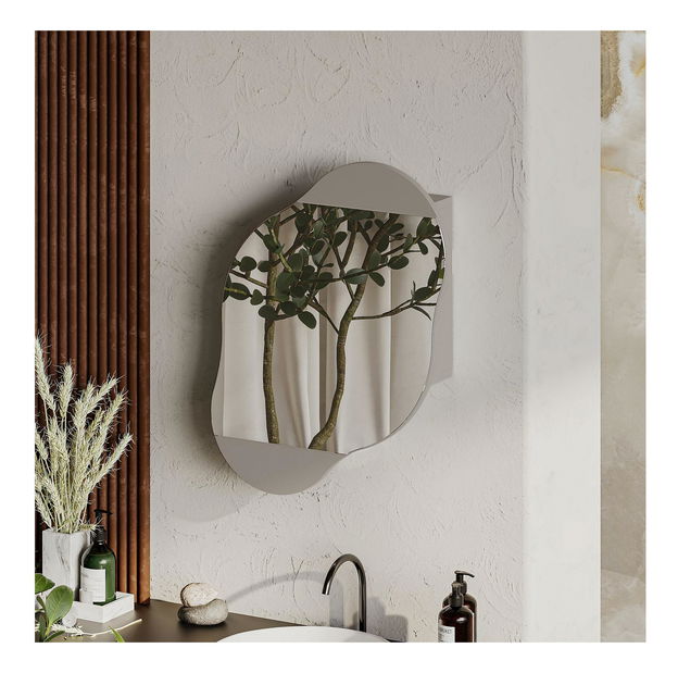 Kupaonski ormarić Desepo (svijetla mocha) 