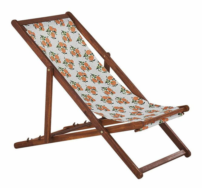 2 db-os kerti nyugágy készlet tartalék huzattal- Antio (narancs minta)