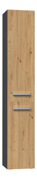 Kúpeľňová skrinka Neltossa 10 (antracit + dub artisan)