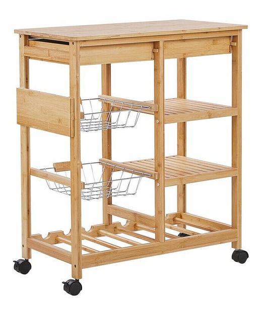 Tálalóasztal Morza (világos fa)