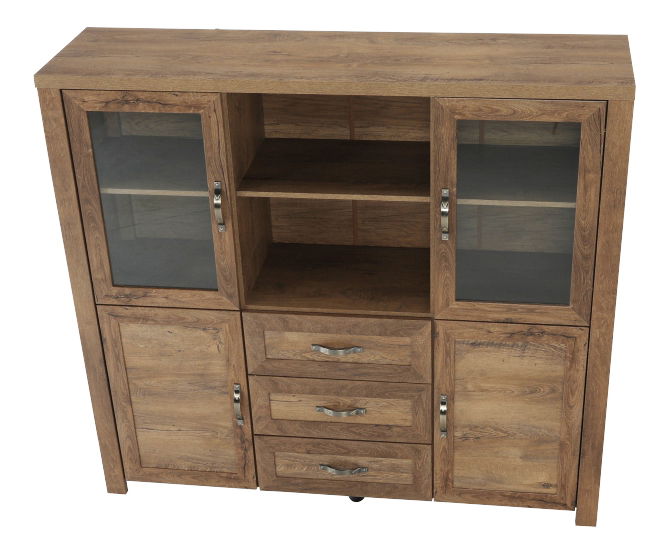 Vitrines szekrény Nicodemus K2S