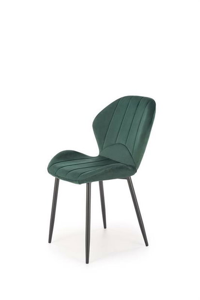 Scaun de sufragerie Kuzmiento (verde închis)