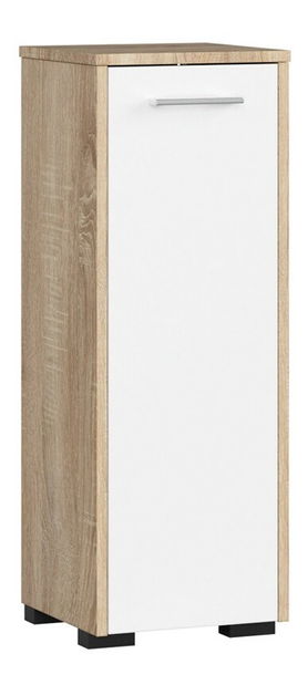 Dulap de baie Farid TYP1 (Stejar sonoma + Alb)