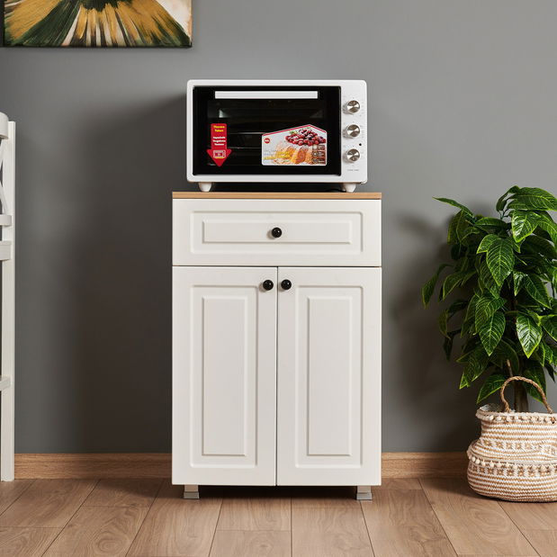 Kredenc Tuvantille 34 (safirni hrast + orah)