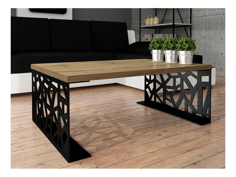 Konferenčný stolík Lessa (dub dyhou) *bazár