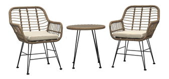 Set mobilier balcon Anunciar (bej) (pentru 2 persoane)