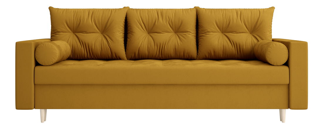 Pohovka trojsedačka Summit (horčicová)