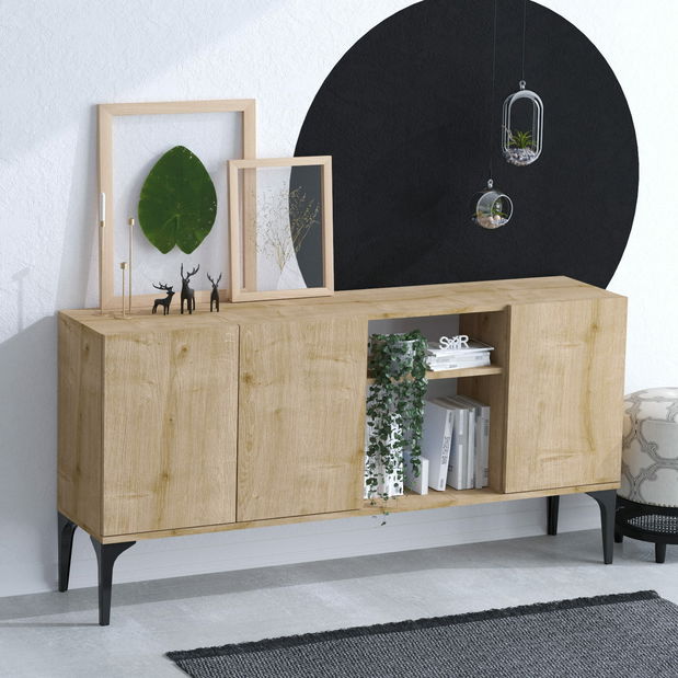 Dulap Aliex 5 (stejar safir)