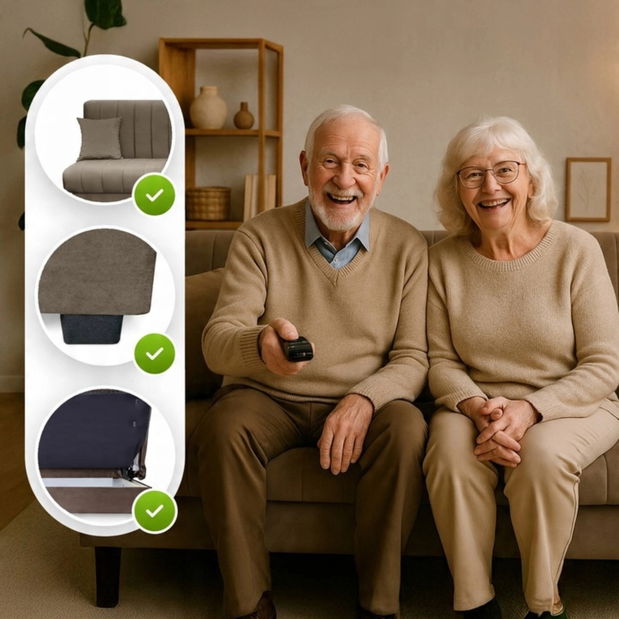 Set 2 canapele Stigma (Bej) 