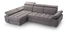 Rohová sedačka Belona (sivá) (L)