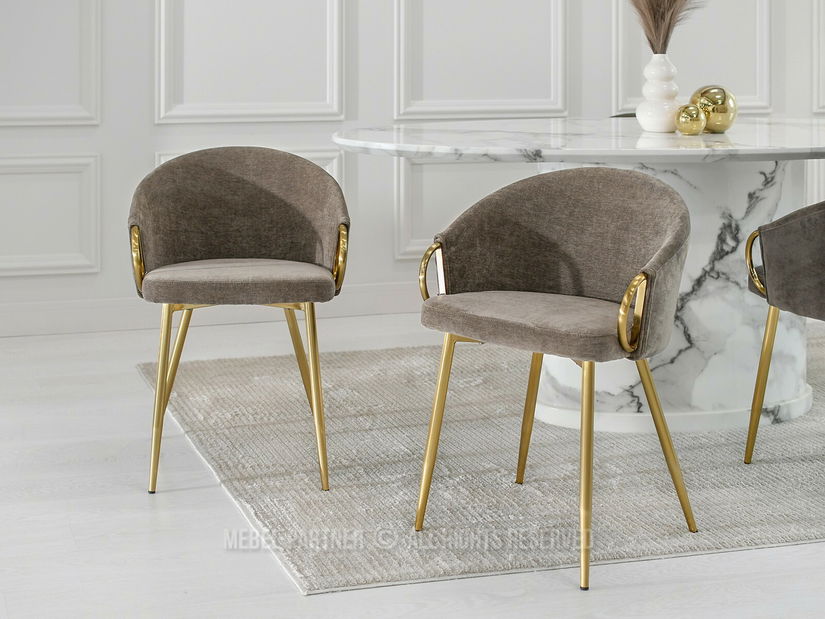 Scaun Carma K (nisipiu + auriu)