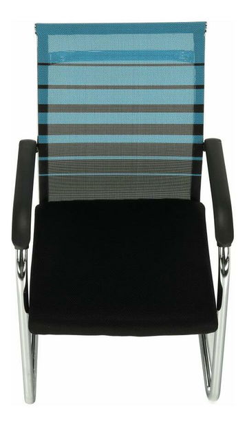 Konferenčná stolička Ertozinenca (modrá + čierna) 
