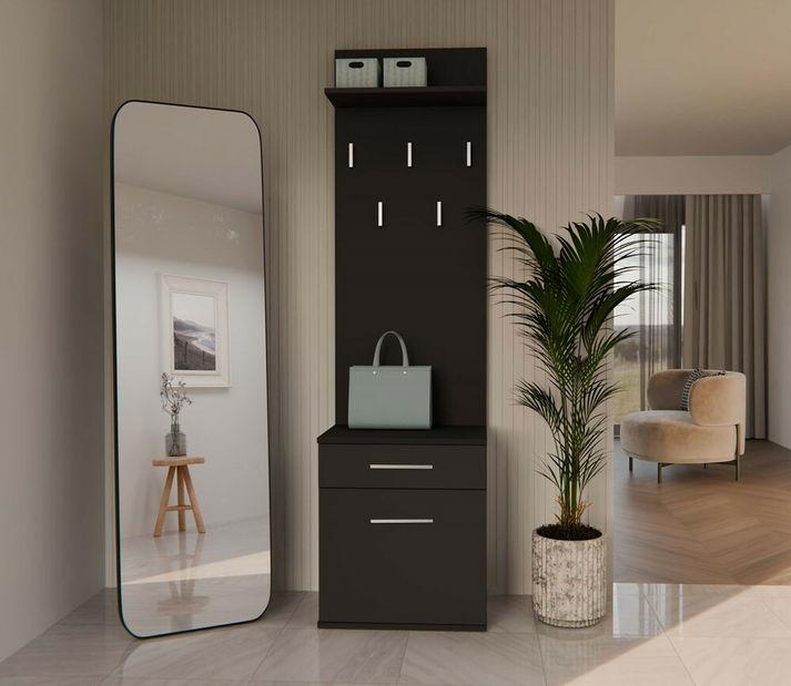 Set mobilier hol Dialogos 2 (negru)