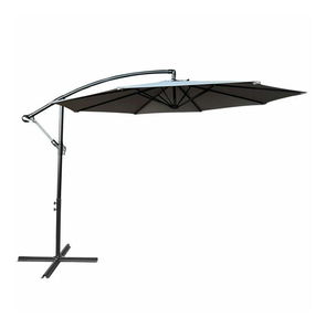 Umbrelă pentru grădină Alomar (gri deschis)