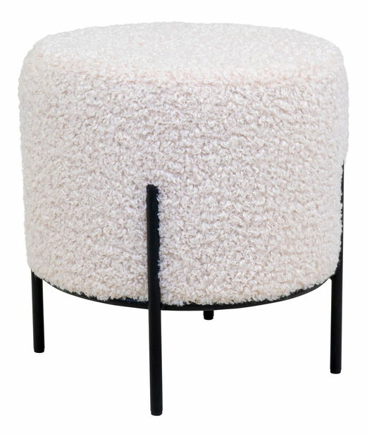 Taburetka Aurevina (biela)