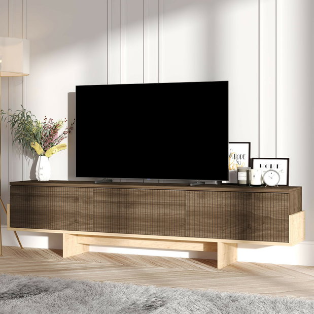 TV ormarić Hega (orah + safirni hrast)