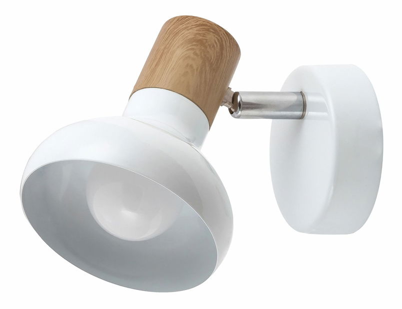 Bodové svietidlo Holly 5943 (biela + buk)