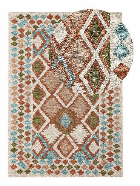 Koberec 160 x 230 cm Ermek (viacfarebná)