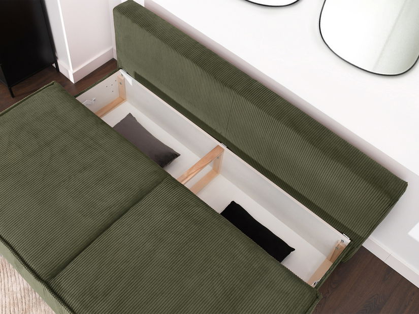 Pohovka dvojsedačka Nazismo (čierna)