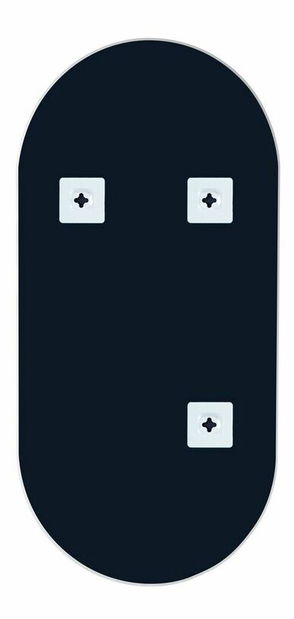 Oglindă de perete Alfhild (argintiu)