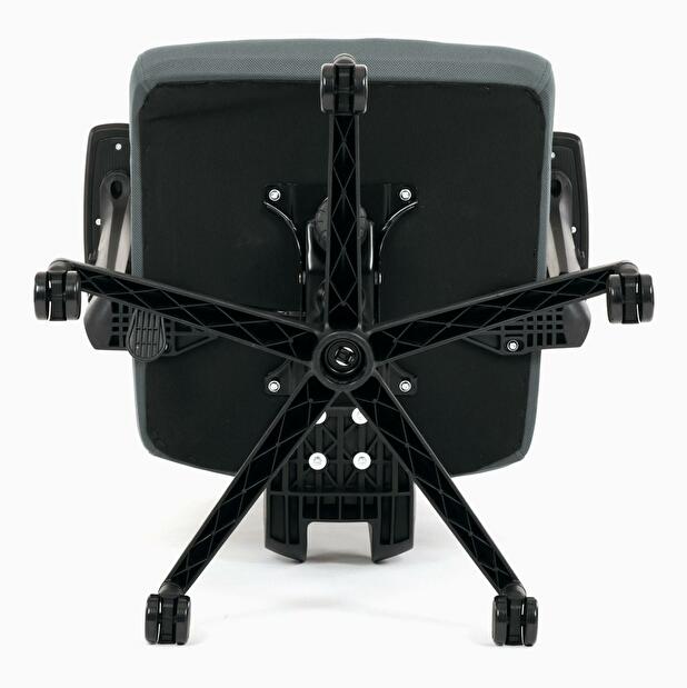 Fotoliu birou Kurosadas (gri + negru)