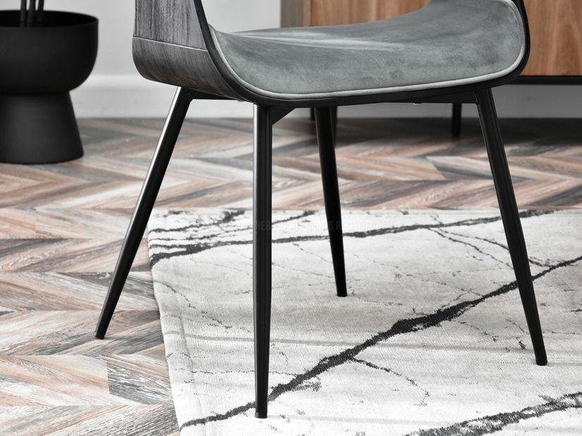 Stolica Rolf K (crno-siva + crna)