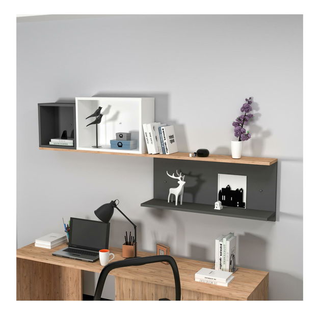 Raft Pelavi 2 (pin atlantic + antracit + alb) 