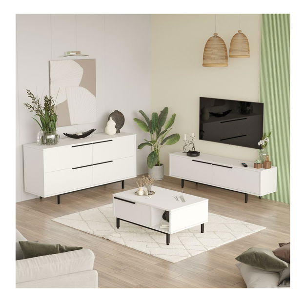 Set mobilier living Otto 20 (alb)