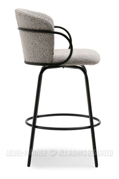 Stolička Sofia (svetlobéžová + čierna)